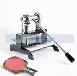 탁구 라켓 고무 커aliya 머 Prid 더블 롤러 베어링 수동 프레스 핑 한 배트 룸지 커터 biy이스트 장치