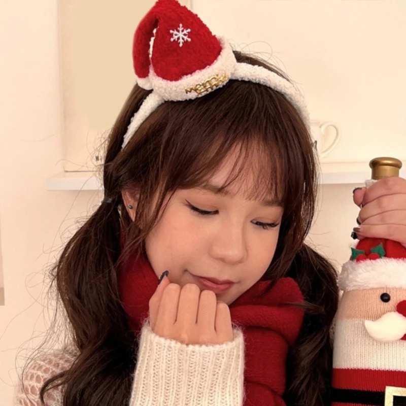 Банты Снежинка Повязка на голову Шляпы Санта-Клауса Обруч для волос