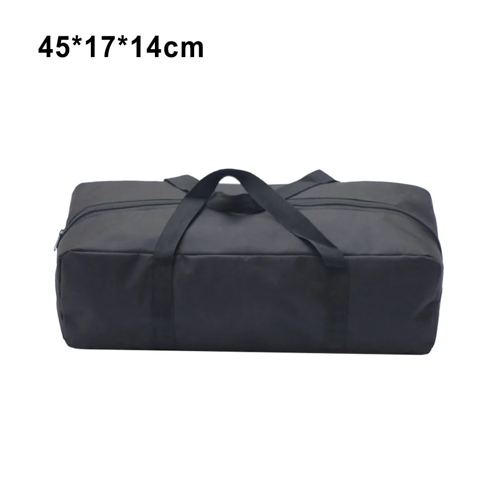 

Новая сумка для хранения, Сумка для кемпинга, 600D ткань Оксфорд, черная сумка для переноски, палатка для удочки, расширенная и утолщенная