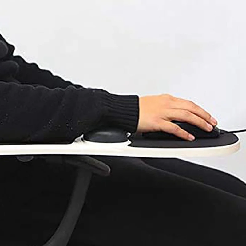 Jincomso Ergonomic Chair Arm Rest Adjustable Mouse Pad-Only and Shoulder Support Pads for Home &amp Office |