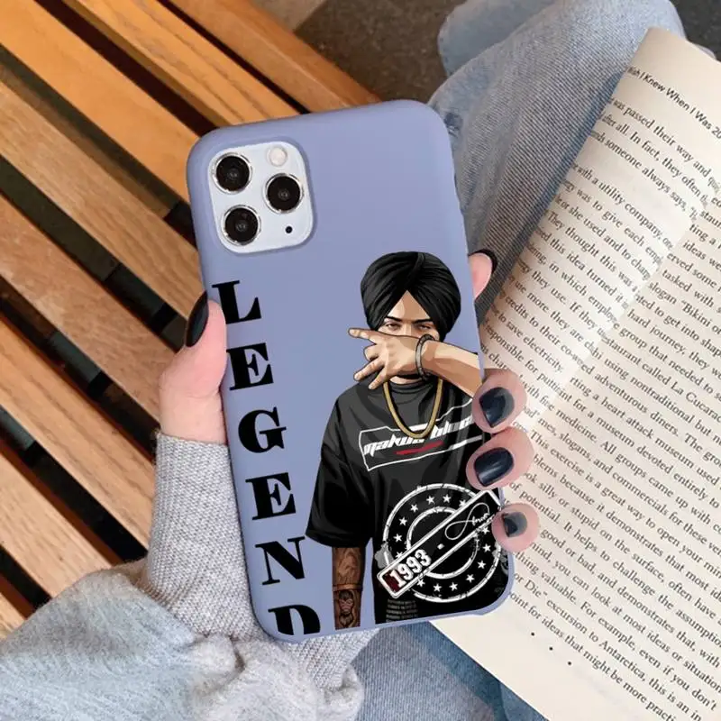 

Sidhu moose walapng Phone Case for iPhone 11 12 13 Mini Pro Xs Max 8 7 6 6S Plus X XR Solid Candy Color Case