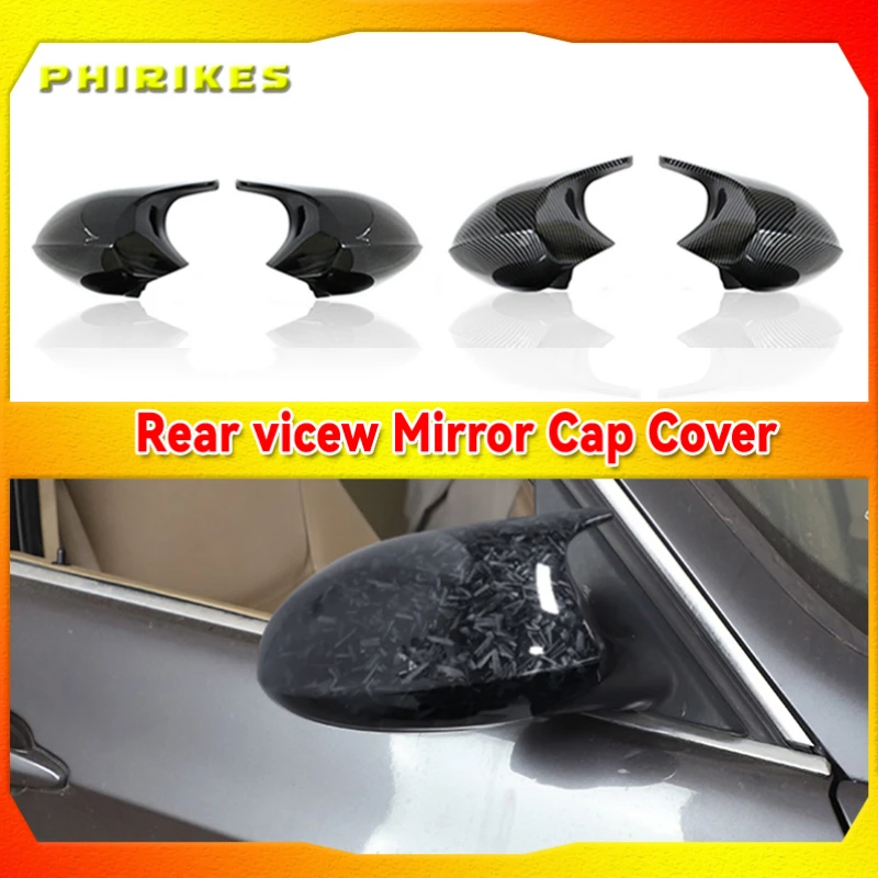 

E90 E91 Pre-LCI 2005-2007 black M3 Style Cover E81 E82 E87 E88 For BMW 3 Series E92 E93 Rear Mirror Cap 2006 2007 2008 2009