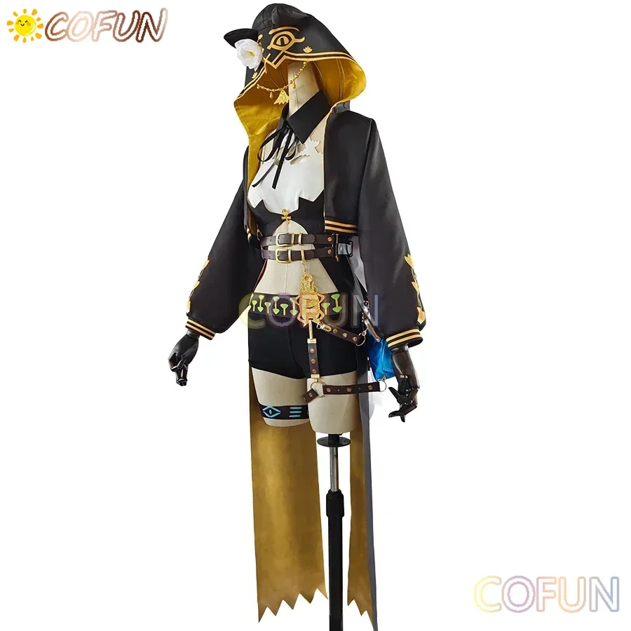 COFUN Arknights Pepe Косплей Костюм Женский Cos Game Аниме Вечеринка Униформа Хэллоуин Играть