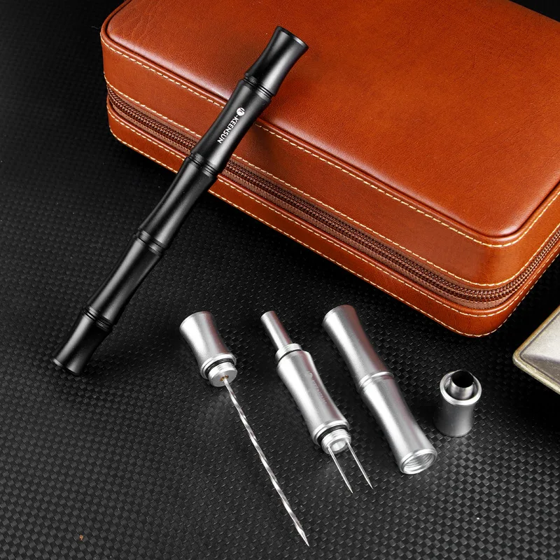 4 в 1 дырокол для сигар иглы разблокировки перфорации портативные дорожные