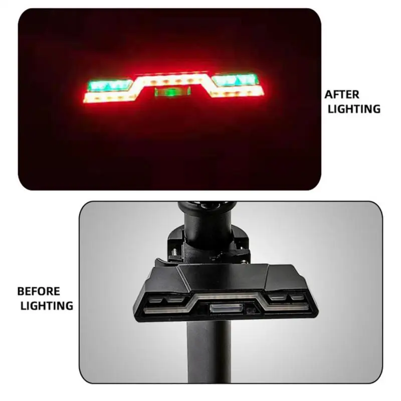 

Задний фонарь для велосипеда, Беспроводная USB зарядка, дистанционное управление, задний фонарь рулевого управления для горного велосипеда, безопасность велосипеда, функция ночной езды