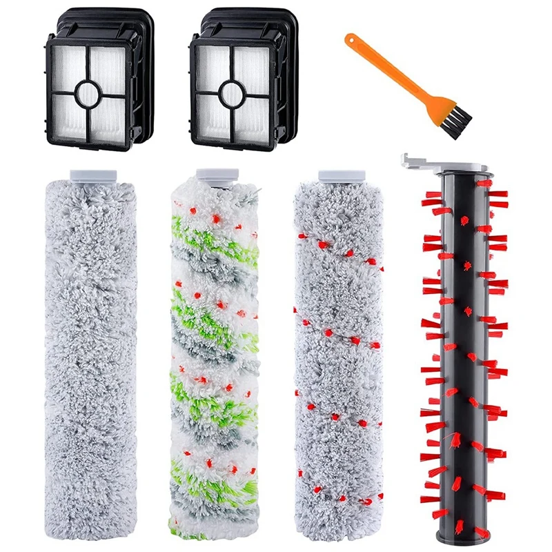 

2554A Brush Roller & Filter Replacement Set Compatible For Bissell Crosswave Cordless Max 2554A,2590,2593, 2596