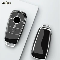 soft tpu car remote key case cover shell for mercedes benz a c e s g class glc cle cla w177 w205 w213 w222 x167 amg accessories