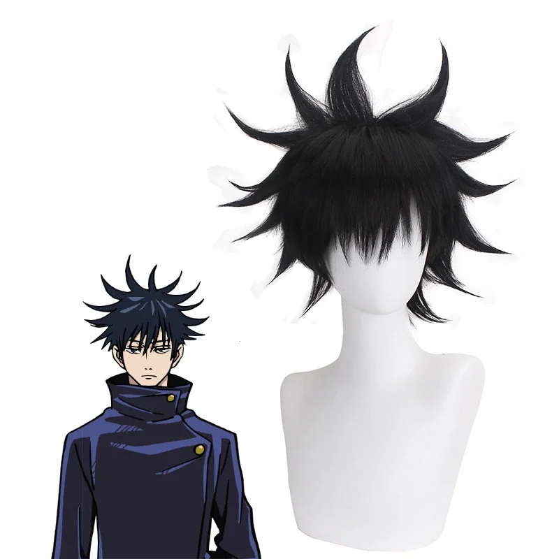 

Anime wig Jujutsu Kaisen Fushiguro Megumi Hair Cosplay Costume