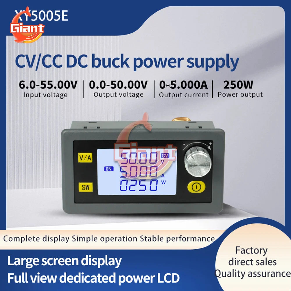 Вольтметр-амперметр постоянного тока с регулируемым лабораторным источником питания