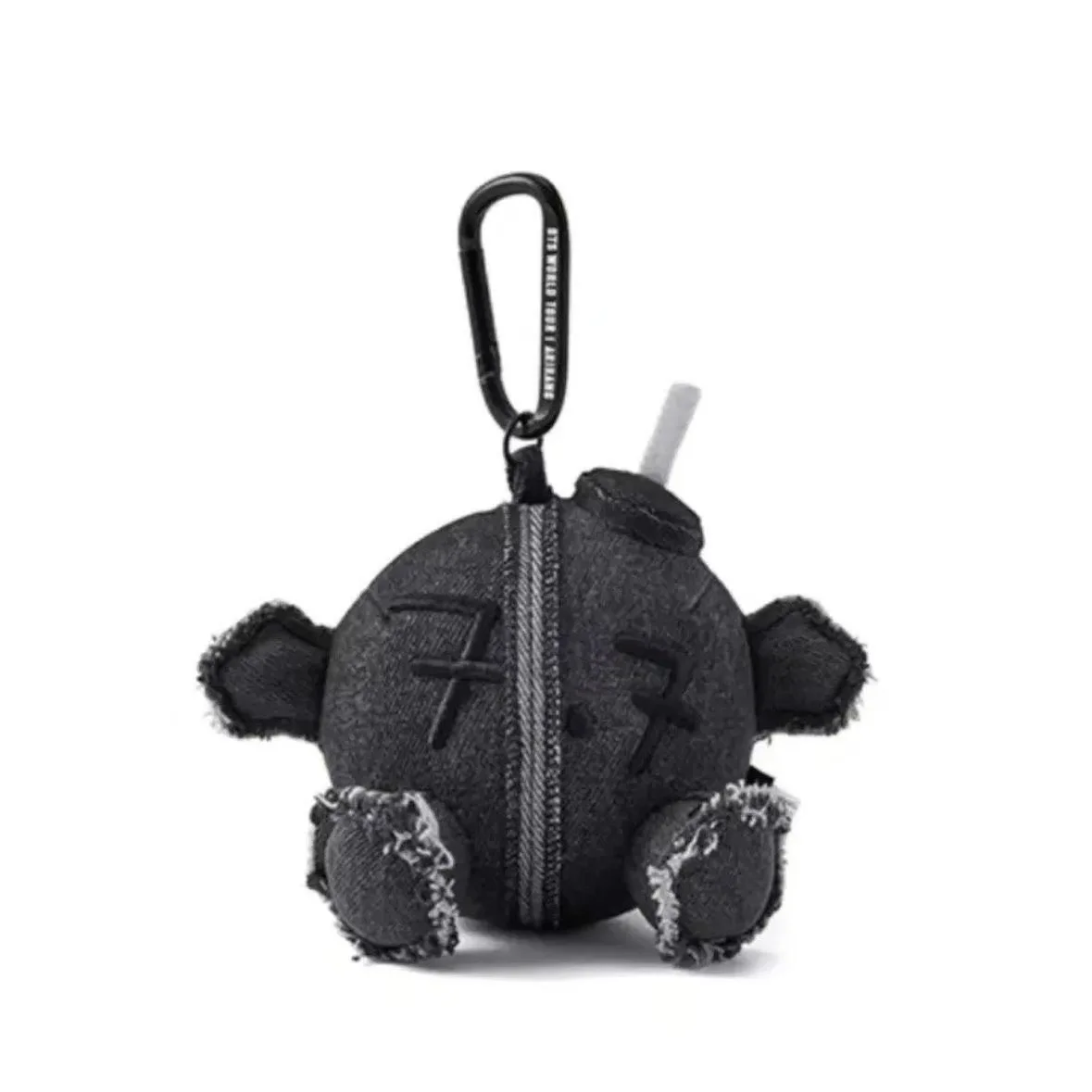 Фото Новый плюшевый брелок BTS Black Peripheral в виде угольной печи, подвеска, плюшевые игрушки, украшение для сумки, коллекционный аксессуар, подарки на день рождения №3