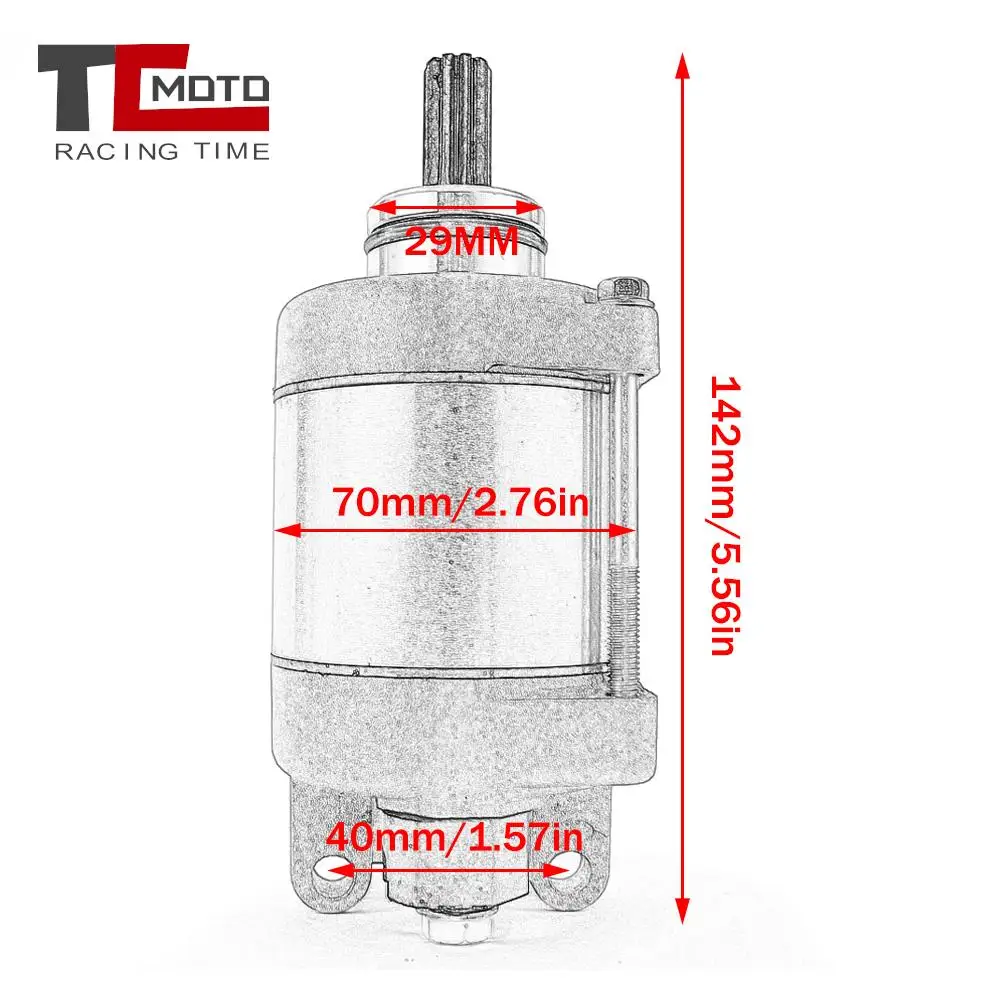 77240001100 двигатель стартера мотоцикла для KTM Freeride 350 Husqvarna 250 искусственная бритья