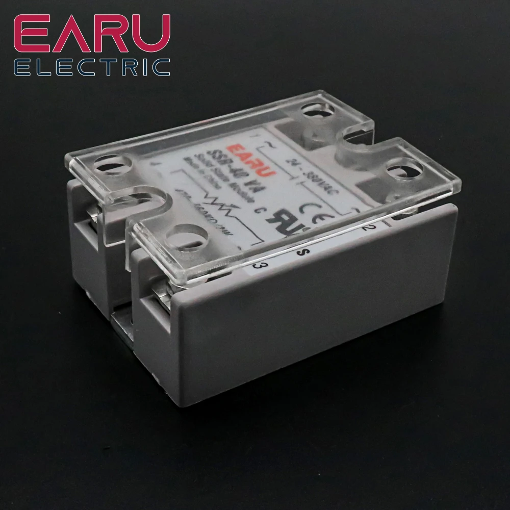 Универсальная пластиковая прозрачная защита твердотельных реле передняя крышка