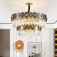 postmodern light luxury crystal chandelier modern minimalist living room dining bedroom lamp 2022 lamps