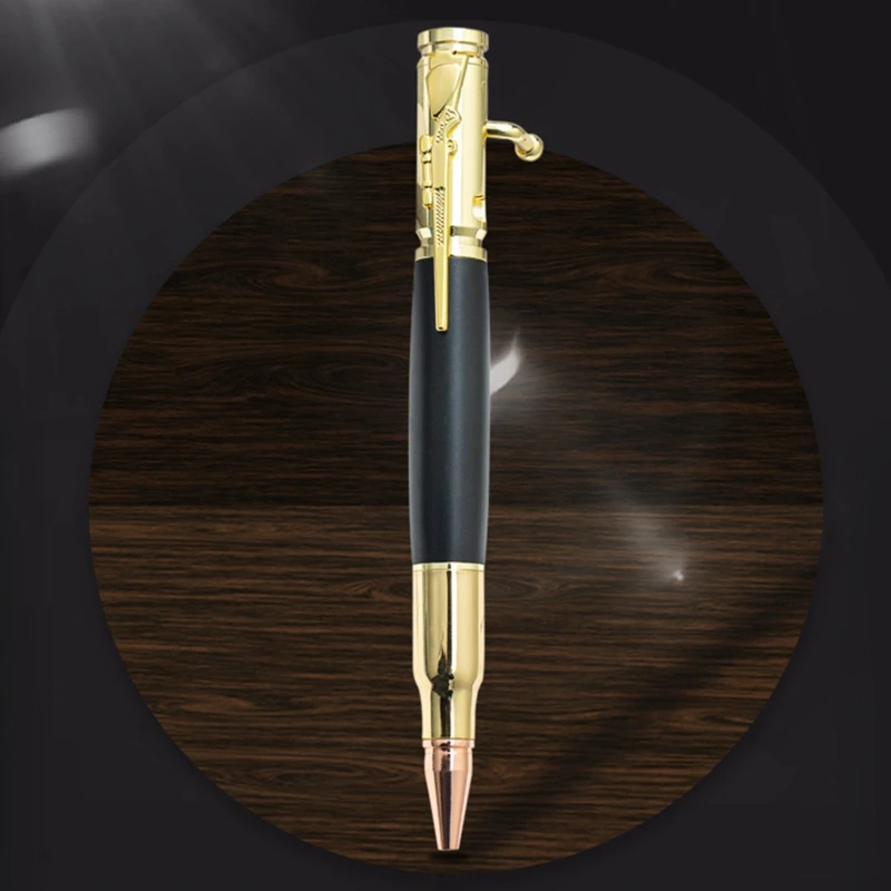 

Bolt Action Pen Metal Ballpoint Pen Writing Gel Ink Pen 1.0mm Medium Point for Students Teacher Manager Lawyer Professor