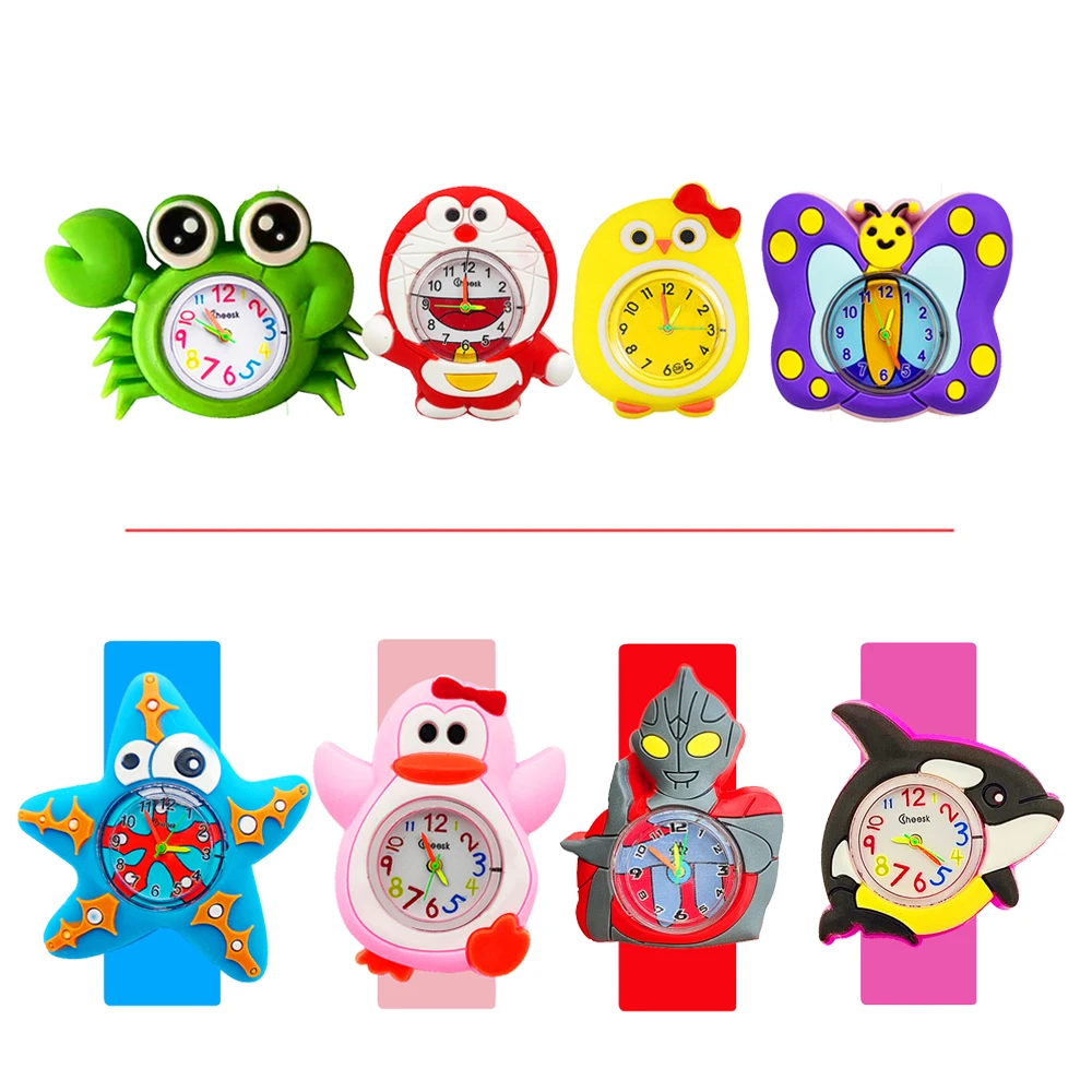 Низкая цена оптовая продажа детские часы для мальчиков и девочек подарки 5D