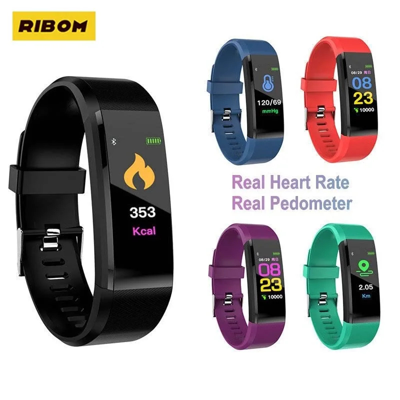 

Смарт-браслет для взрослых с Bluetooth, пульсометром, оксиметром, тонометром