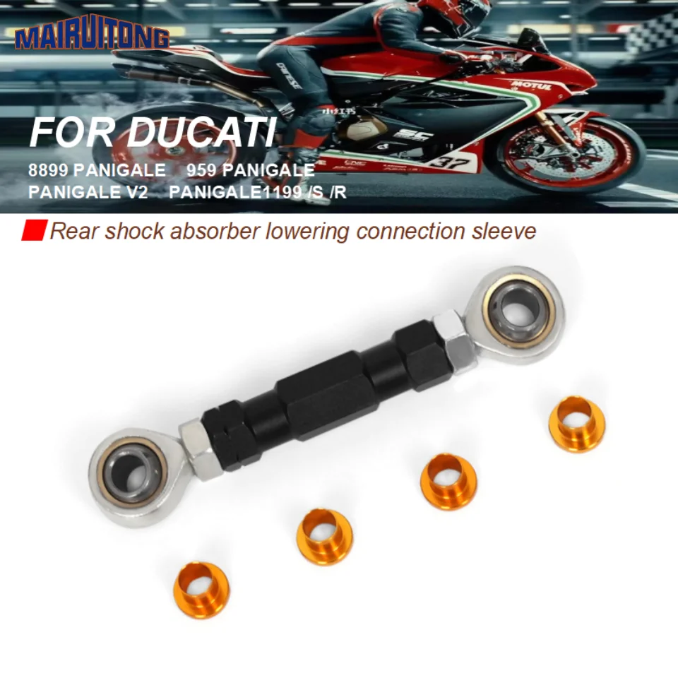 

Ride Height Lowering Links Kit For DUCATI Panigale V2 899 959 1199/S/R Motorcycle Accessories Rear Suspension Linkage Drop Lever