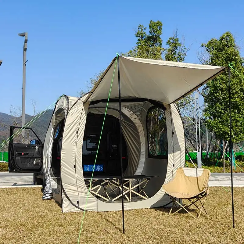 Автомобильная палатка для 4 человек, легкая всплывающая ...