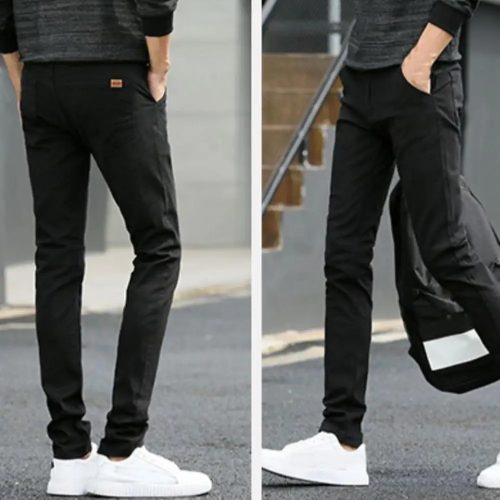 

Облегающие универсальные Простые повседневные прямые деловые брюки для покупок