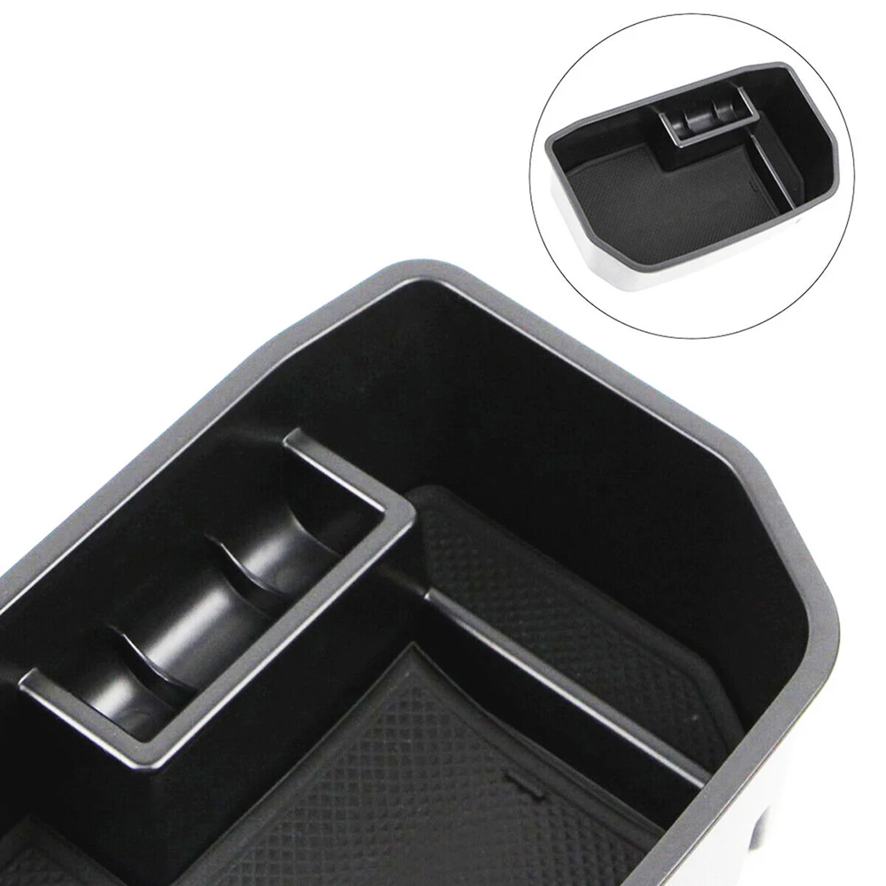

Car Interior Center Console Organizer Tray Armrest Storage Box For Toyota Land Cuiser For Lexus Only For Models With Fridge