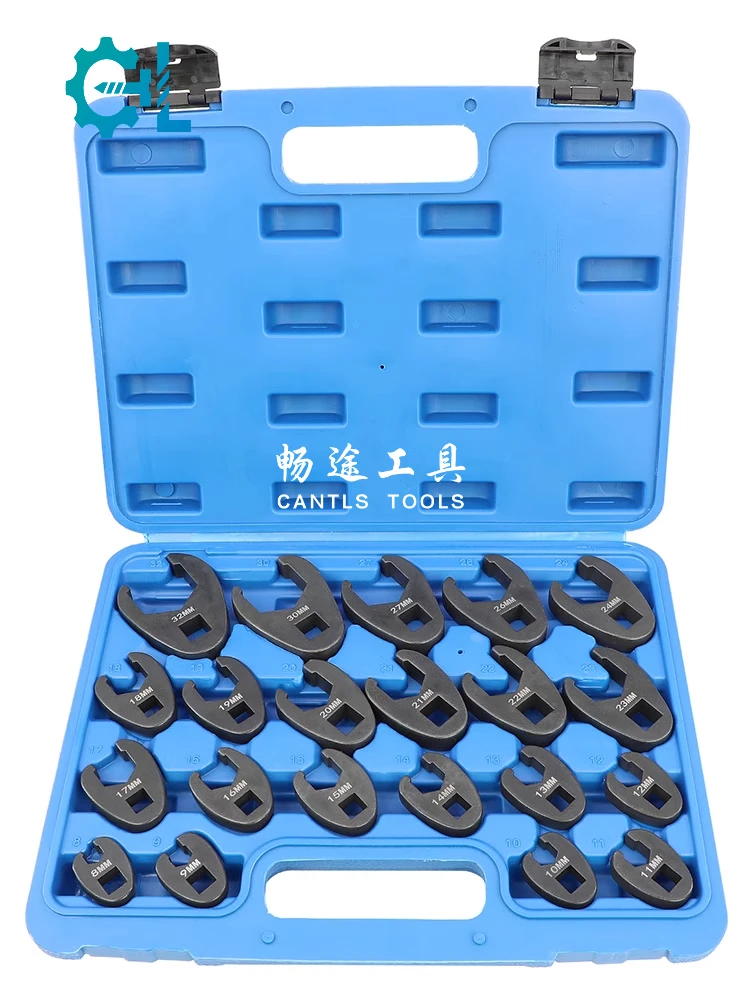 Набор из 21 многофункциональных ключей для масляных труб головка открытого ключа