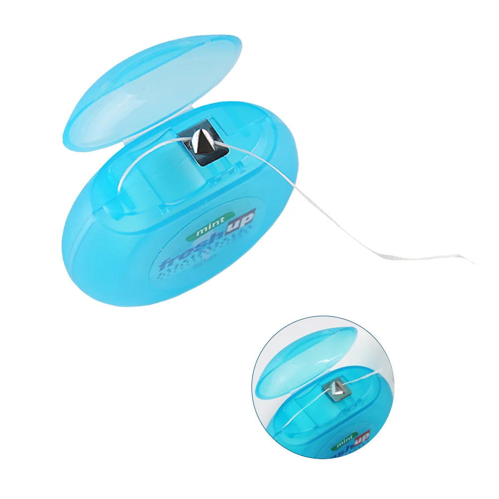 1 шт. ультратонкая зубная нить 50 м