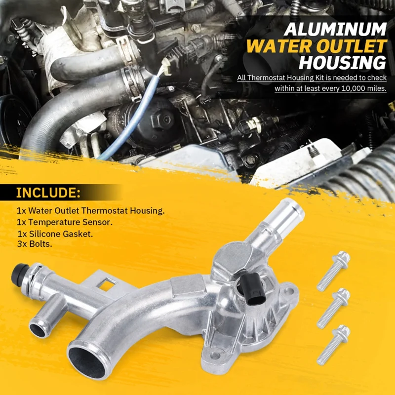 Корпус водяного насоса с термостатом 25193922 подходит для Chevrolet Cruze Sonic Trax Buick Encore 1 4 T