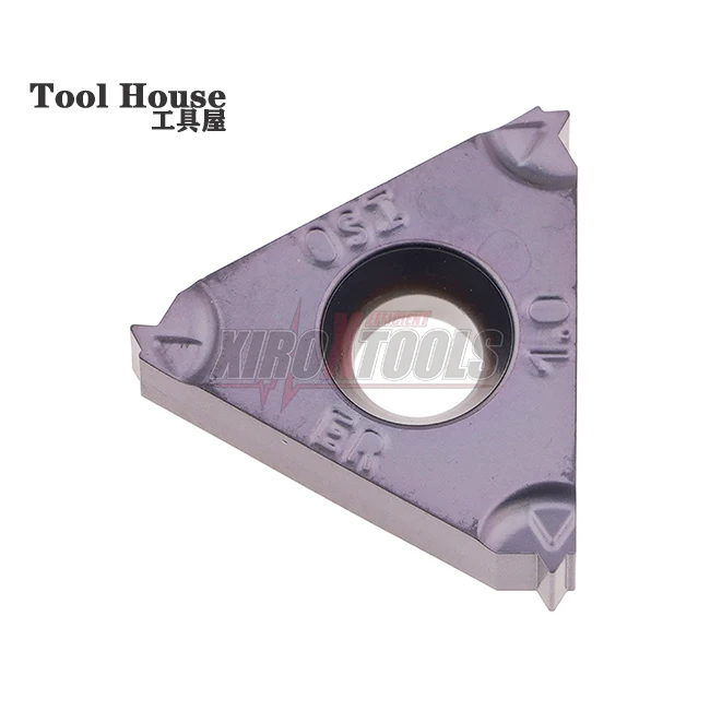 

CNC вставка для внешней резьбы 16ERM 1.00ISO IC908 Шаг 1,0