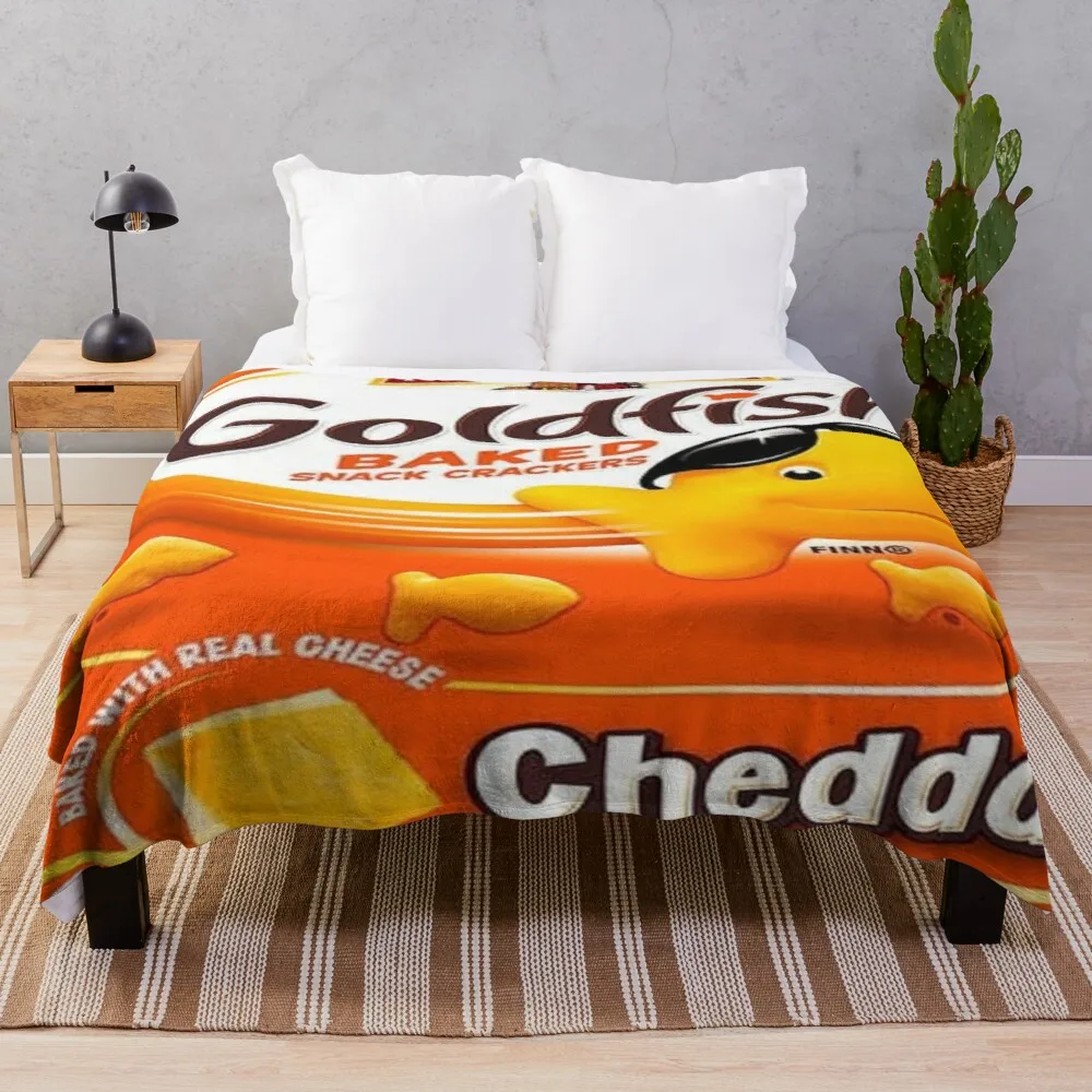 

Goldfish Throw Blanket Thin wadding blanket