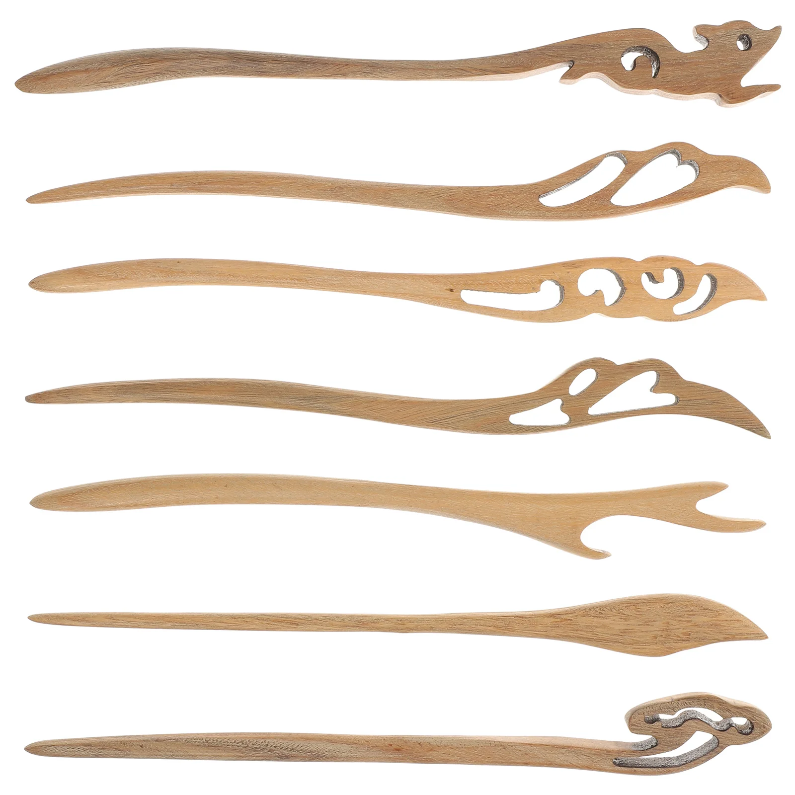 

7 Pcs Chignon Pin Hair Accessories Hair Barrettes Thick Hair Women Hairpins Japandi Decor Chinese Decor