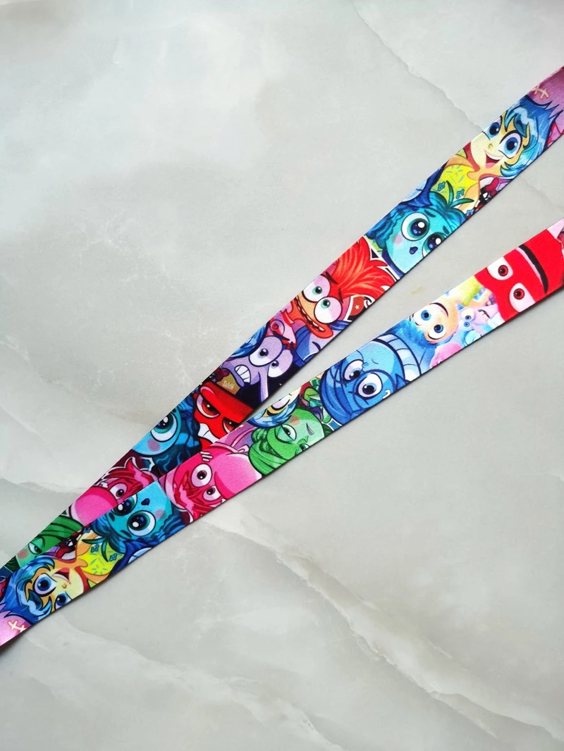 Новинка 1 шт. брелки для ключей от Диснея с внутренним вырезом ремешок на шею карт