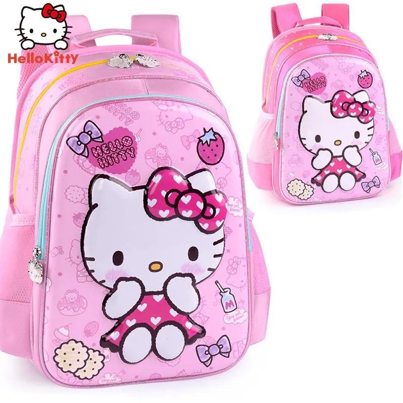 

kids backpack school bags for kids school bags Hellokitty Schoolbag Primary School Girls Grade 1-3 Backpack Children Backpack