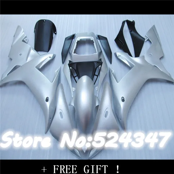 

Фэй-обтекатель для YZF1000 серебристо-черный 02 03 YZF-R1 2002 2003 A100266 YZFR1 YZF 1000 YZF R1 02-03 серебристый черный