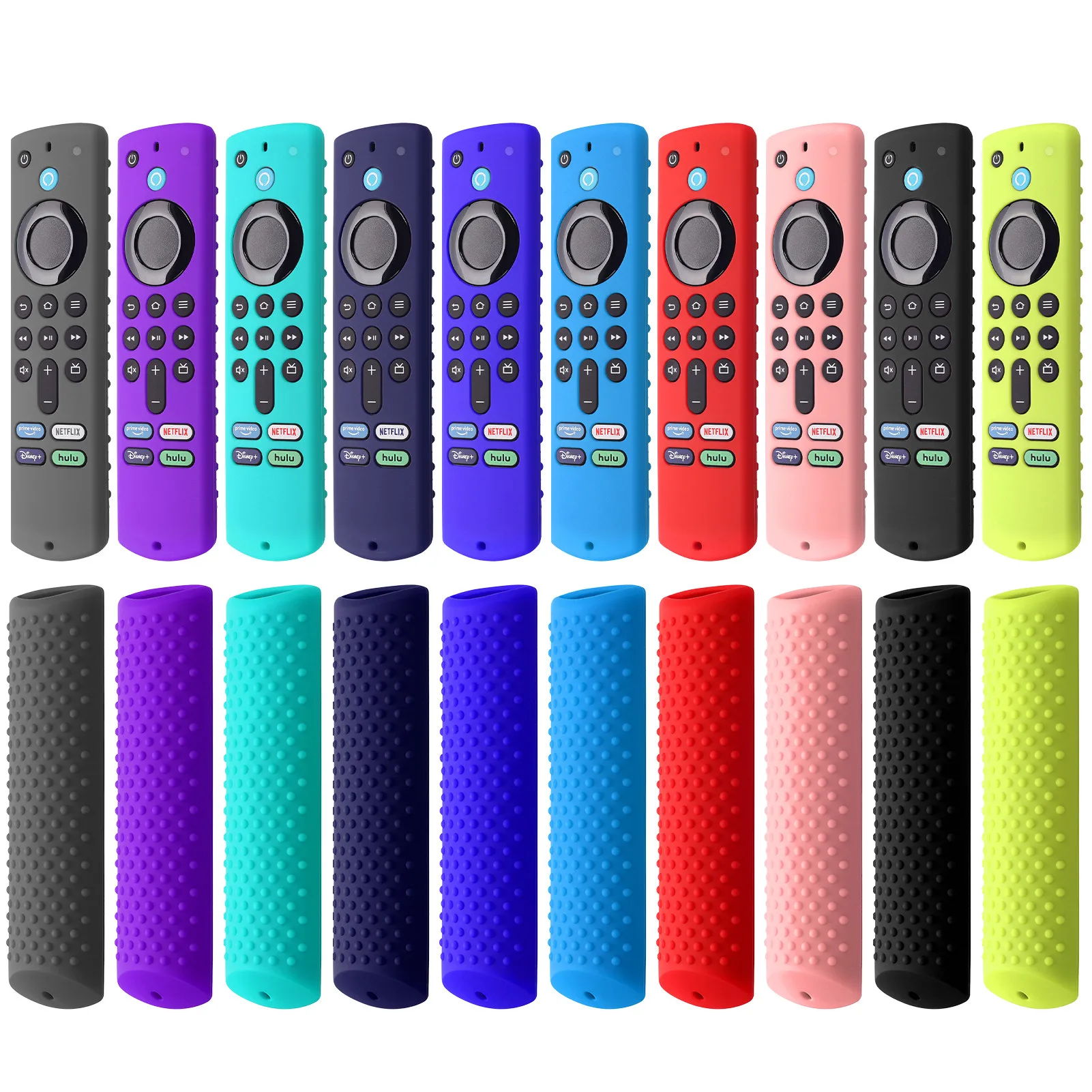 Силиконовый чехол для Fire TV Stick 4k Max нескользящий моющийся пульта дистанционного
