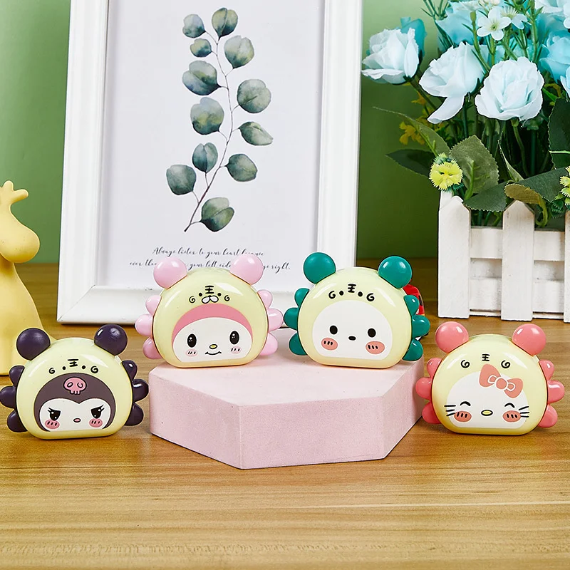 32 шт/лот Sanrio Kawaii животный карандаш точилка милые мини ручной механический нож