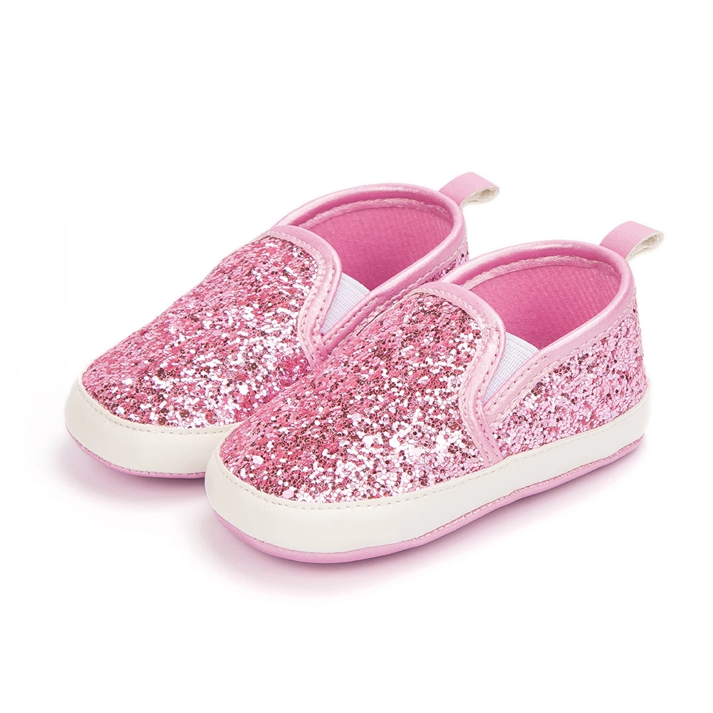 

Spring Casual Crib Shoes 0-18M Baby Boys Cozy Slip-on Cute Cartoon Pattern First Walkers Infant Soft Non-Slip Sole Sneakers
