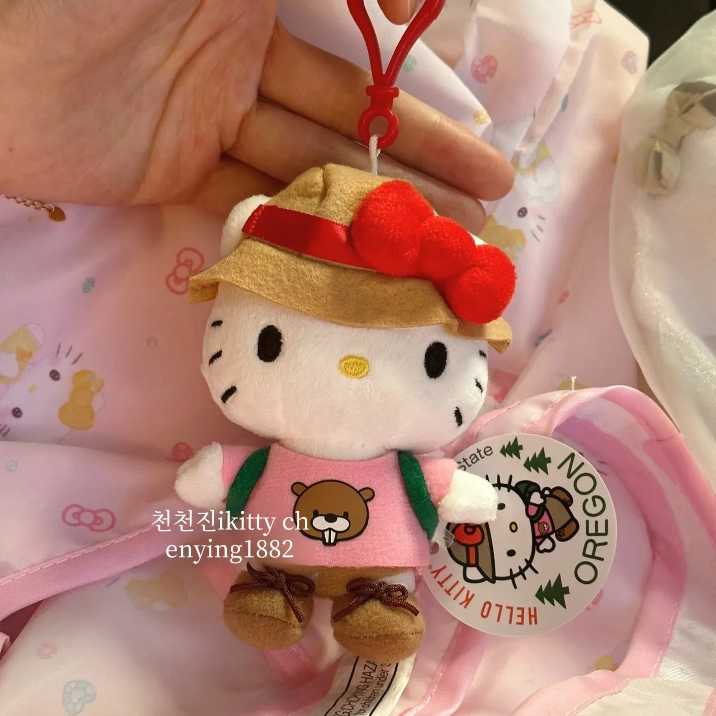 Походная кукла Hellokit сумка кулон милая маленькая брелок школьный рюкзак