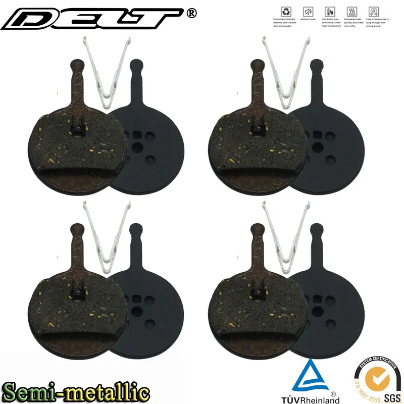 

4 пары велосипедных дисковых тормозных колодок для SRAM AVID BB5, полуметаллические аксессуары для горных велосипедов