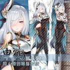 Genshin Impact Shenhe обнимающая подушка для тела Чехол Dakimakura Чехол длинный костюм Shenhe Otaku двухсторонняя наволочка персиковая кожа