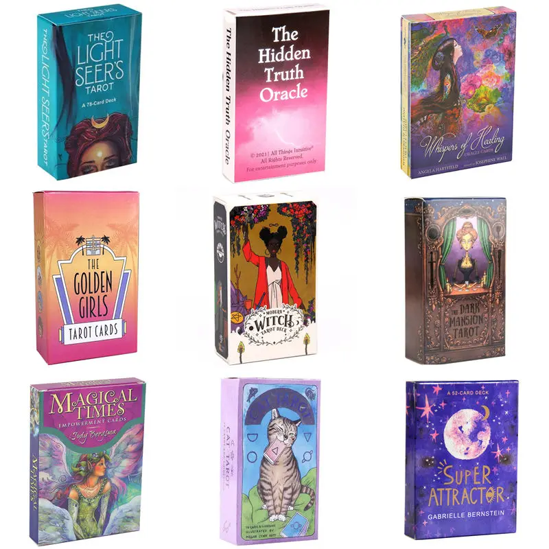 

Настольная игра «Таро» с изображением ведьмы