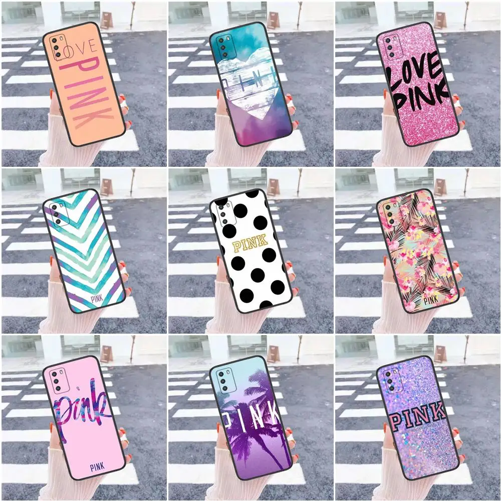 

Comfortable For Apple IPhone 13 12 Mini 11 Pro XS MAX XR X 8 7 6S 6 Plus 5S SE Love Pink Secret Mobile Pouch Skin Shell