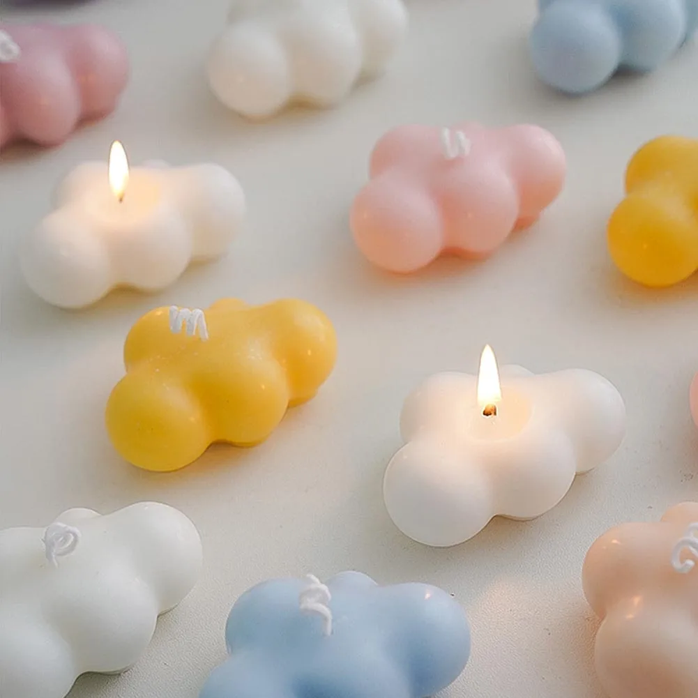 

Cute Cloud Aromatherapy Candles Fragrance Bedroom Home Decoration Birthday Freesia Aromatherapy Candle