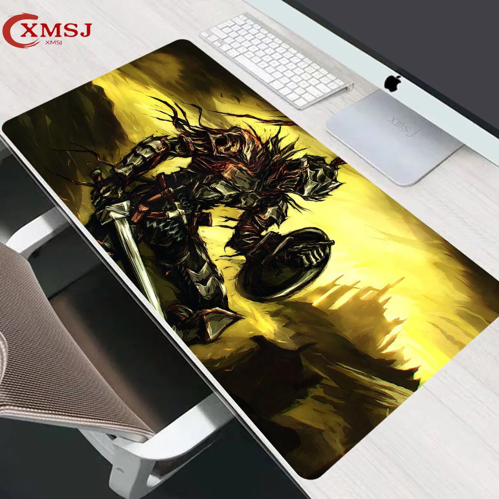 

Dark Souls Mouse Pad Large Gamer Large Mouse Pad Laptop Accessories Carpet XXL Non-Slip Office Desktop Mouse Pad Mouse Pad 40x90