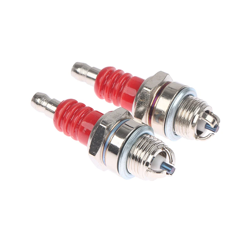 

2pcs 3-sided Pole Spark Plug L7T 2 Stroke Electrode 5200 Replace Accessories