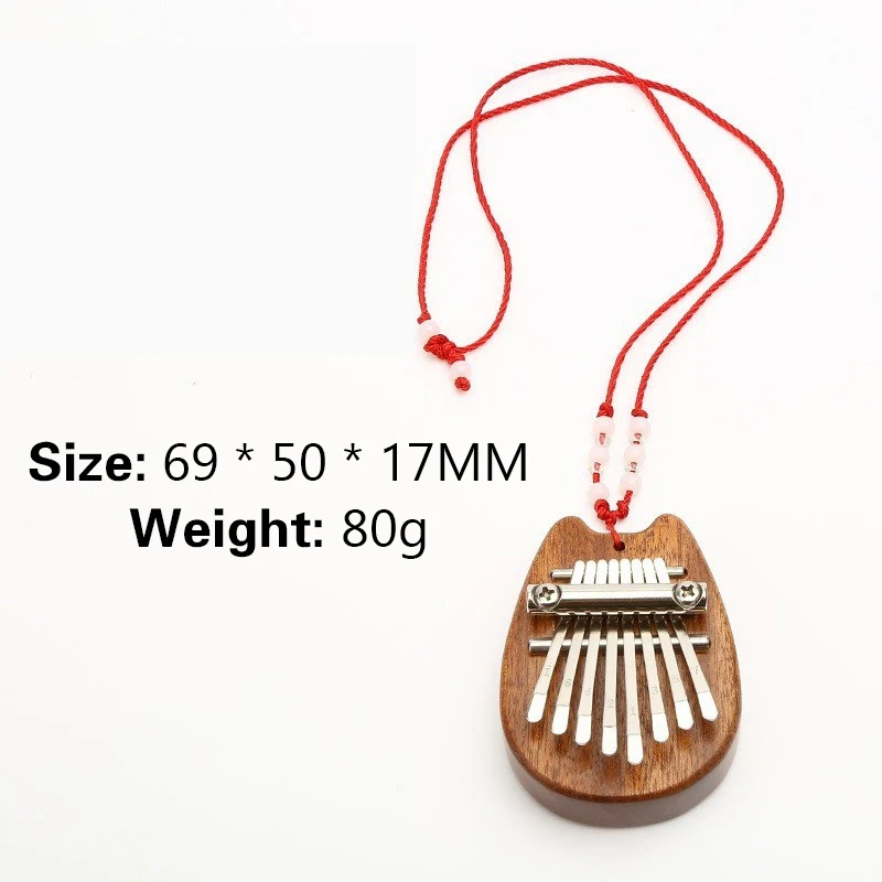 Пианино с большим пальцем 8-клавишная мини-калимба изысканное пианино пальцами