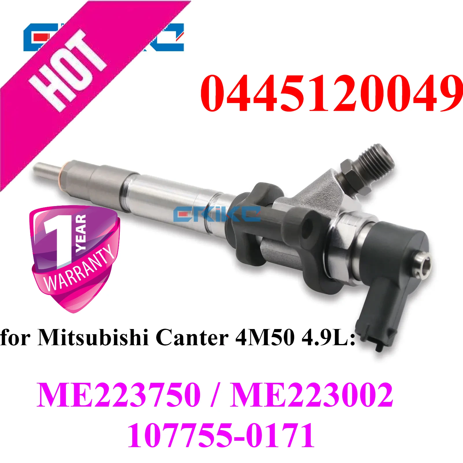 0445120049 Топливная форсунка Common Rail 0 445 120 049 для Mitsubishi Canter 4M50 4 9 л ME 223750 МЭ 223002 107755 -0171