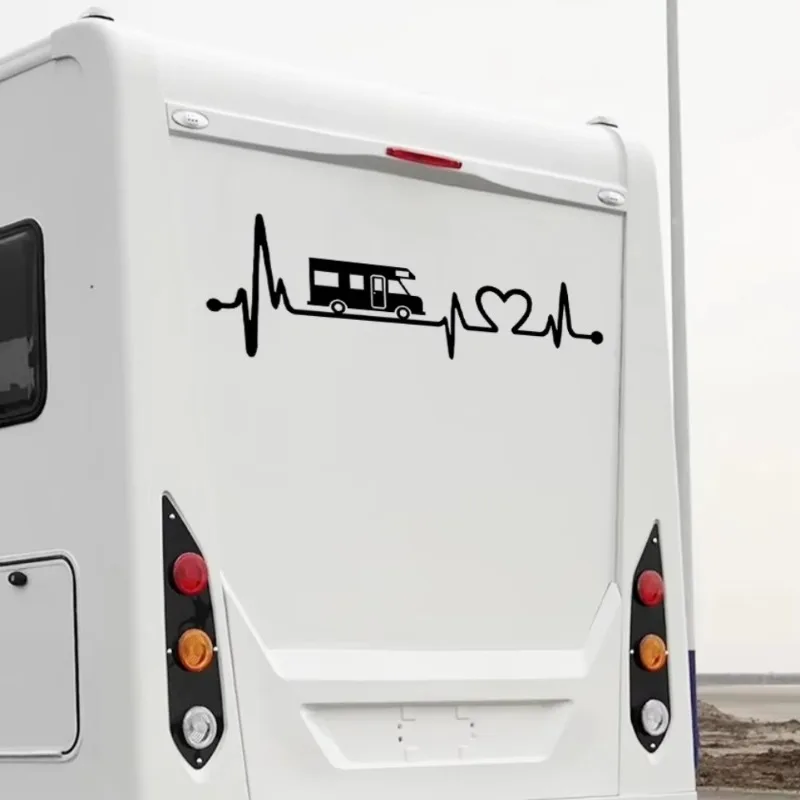 Электрокардиограмма декоративные наклейки полосы для дома на колесах кемпера