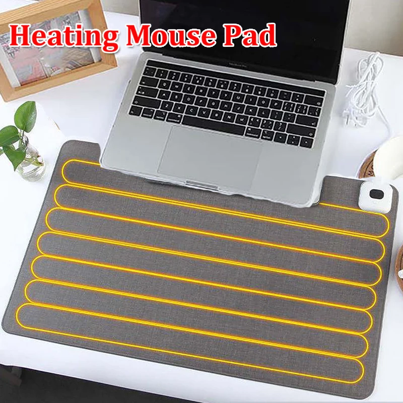 

Heating Mouse Pad Keep Warm Hand Table Mat Heating Hand Warmer Mouse Pad Heating Gaming Mouse Mat Winter Warm Table Mat