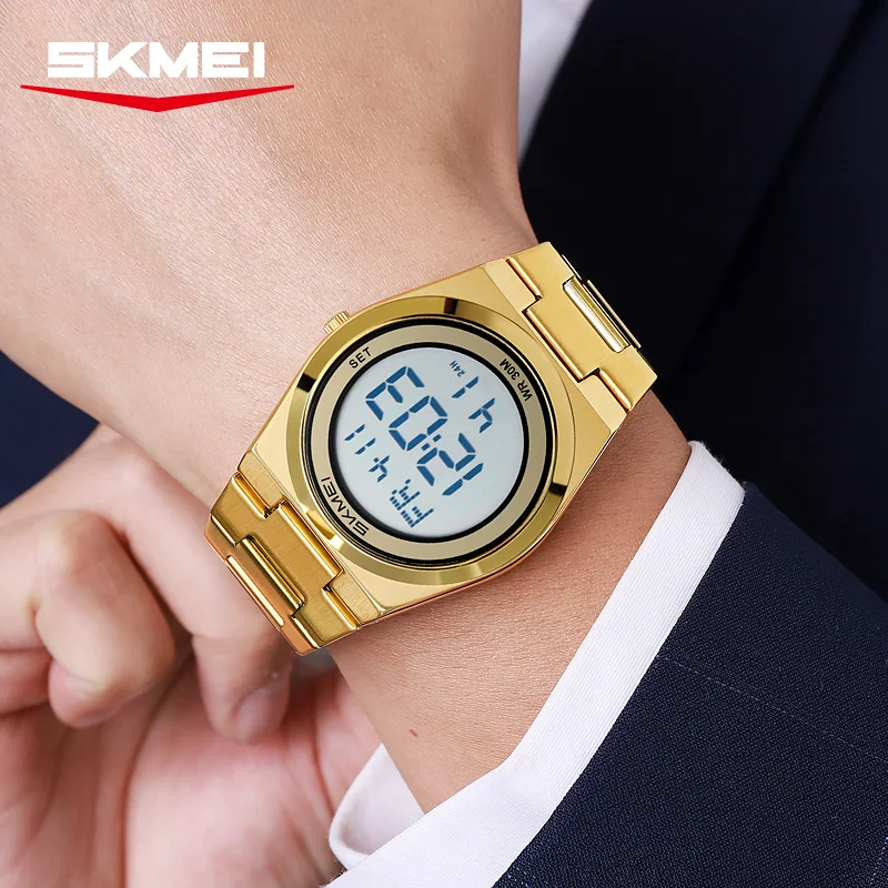 SKMEI 2610 Мужские электронные часы 2026 года, подарок, LED-дисплей, хронограф, спортивный будильник, многофункциональные, модные электронные часы для студентов (art.: 3920dce4e7638) - 3920dce4e7638