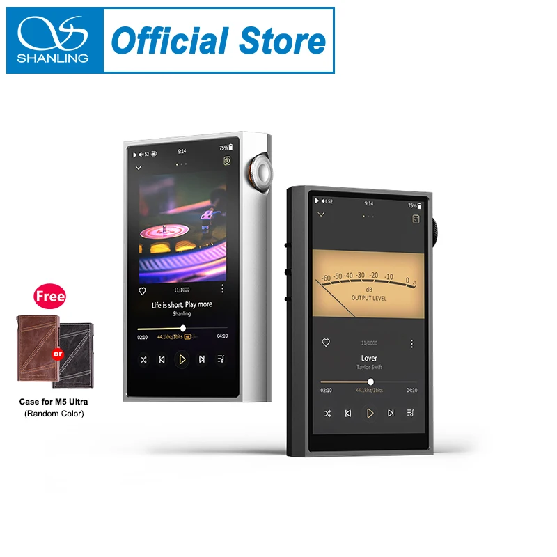 SHANLING M5 Ultra Hi-Res аудио портативный музыкальный плеер MP3 AK4191EQ AK4499EX чипы Bluetooth 5.2 LDAC (art.: 3920d2ffbee4c) - 3920d2ffbee4c